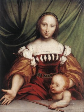  Hans Pintura al %C3%B3leo - Venus y Amor Renacimiento Hans Holbein el Joven